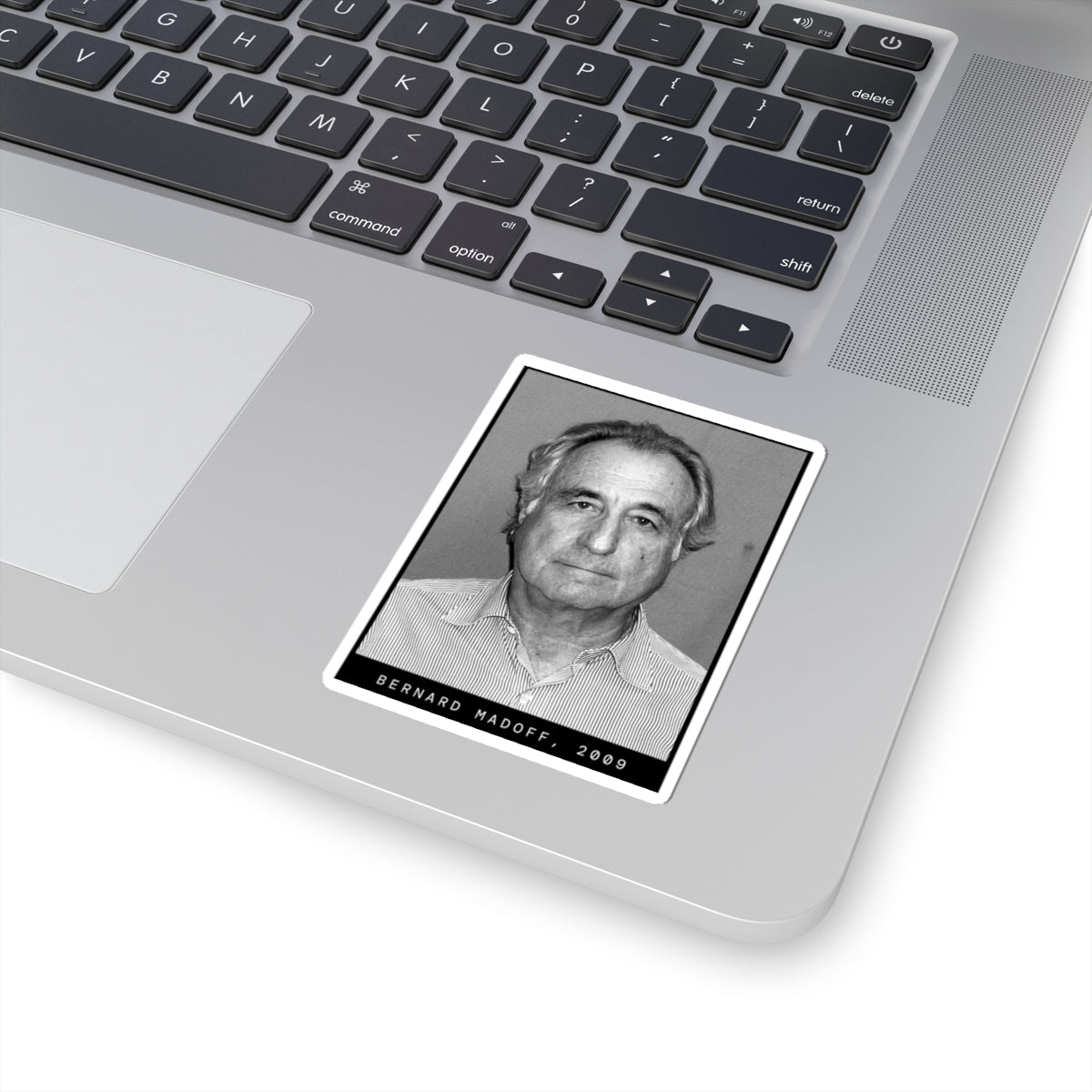 Bernard "Bernie" Madoff 2009 Fraudster Mugshot Sticker