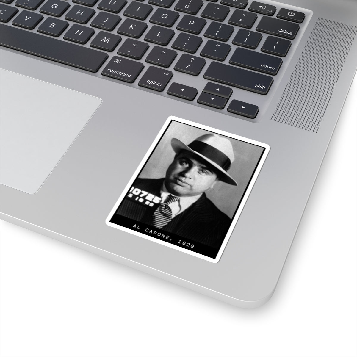 Al Capone 1929 Gangster Mugshot Sticker