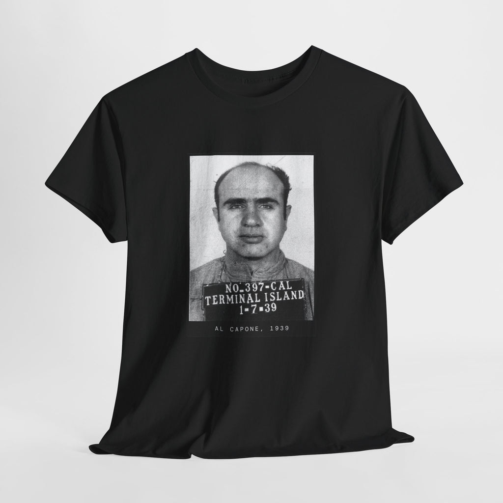 Copy of Al Capone 1939 Gangster Mugshot T-Shirt
