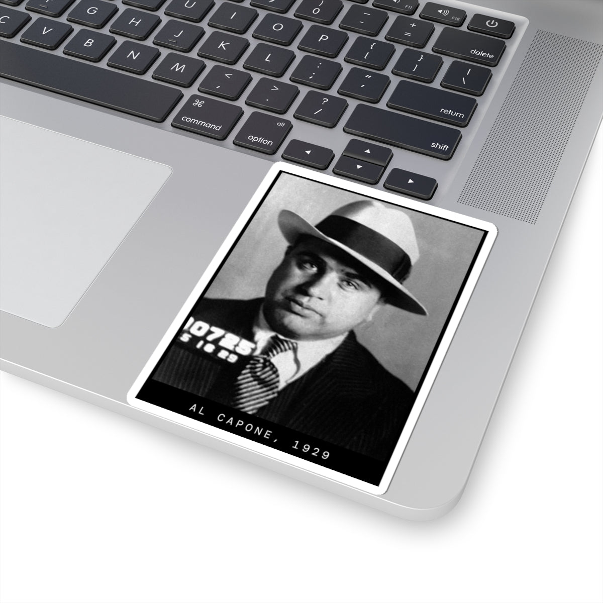 Al Capone 1929 Gangster Mugshot Sticker