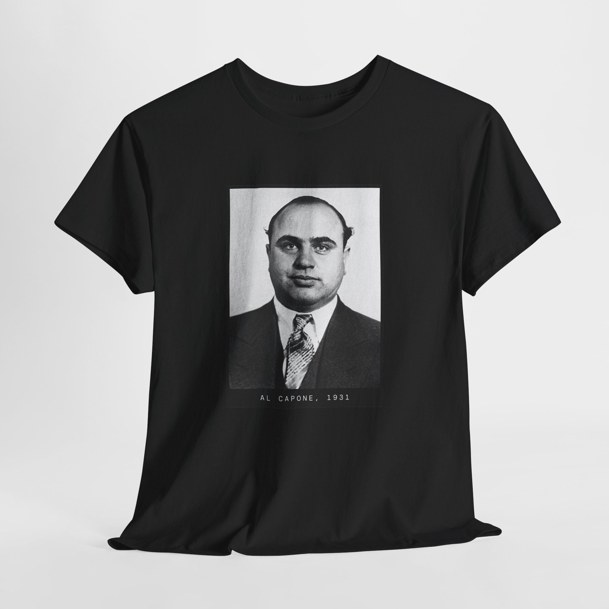 Al Capone 1931 Gangster Mugshot T-Shirt