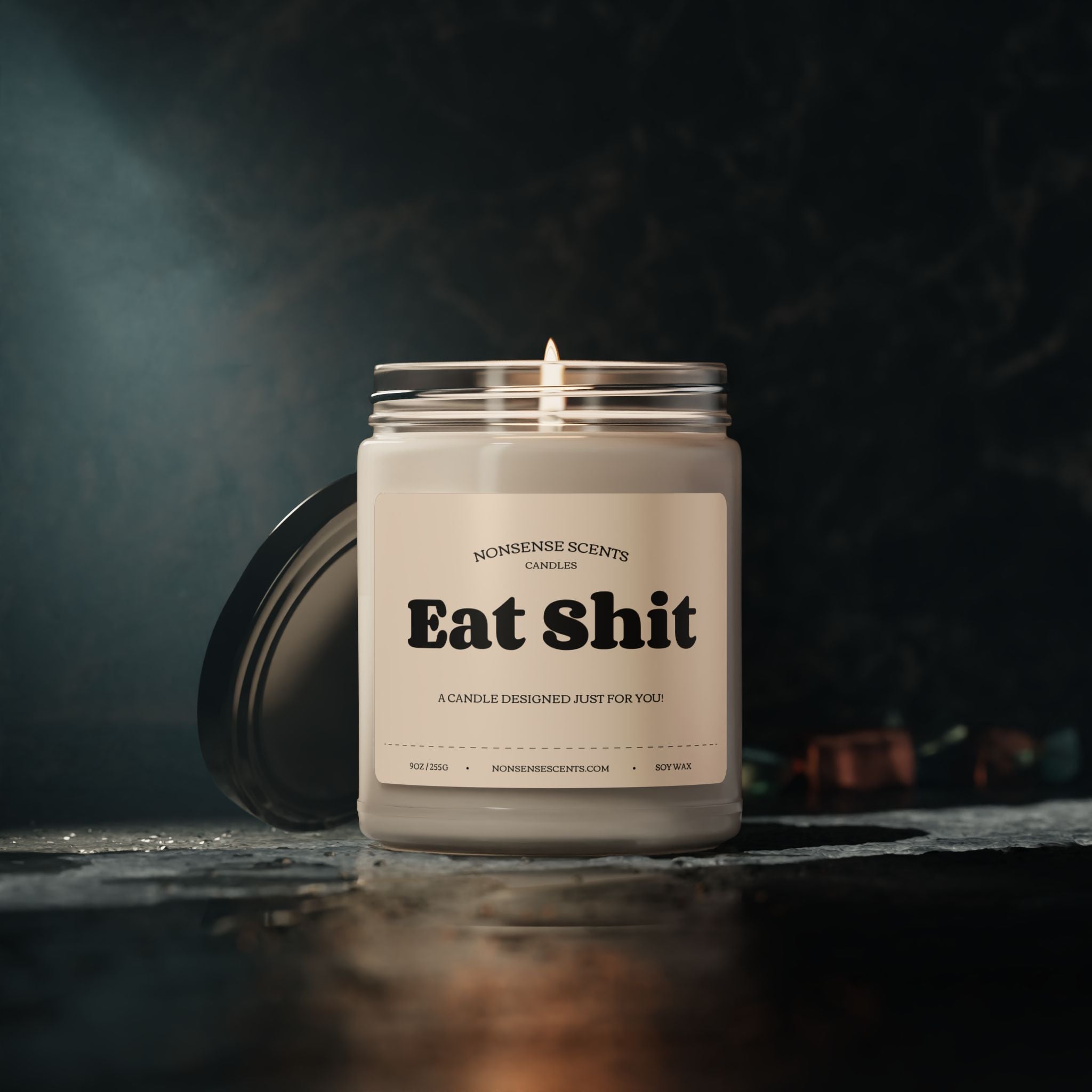 Come mierda: vela de regalo divertida y divertida de Nonsense Scents