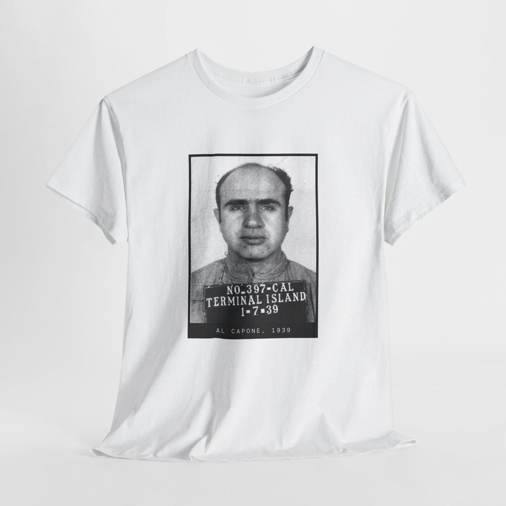 Copy of Al Capone 1939 Gangster Mugshot T-Shirt
