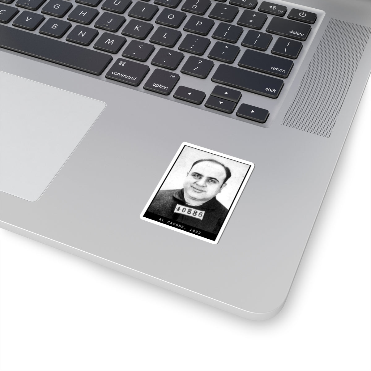 Al Capone 1932 Gangster Mugshot Sticker
