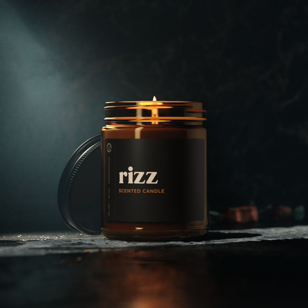Rizz Scented Candle - Funny Candle Gag Gift - Sarcastic gift for Coworker