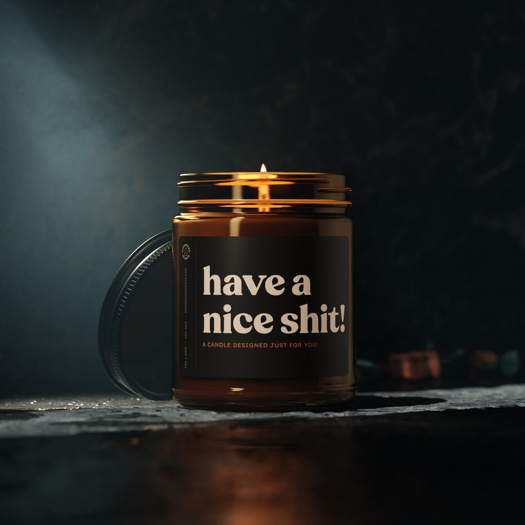 Have A Nice Shit! - Funny Candle Gag Gift - Sarcastic Gift for Friends
