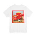 Camiseta gráfica con cigarrillos gourmet