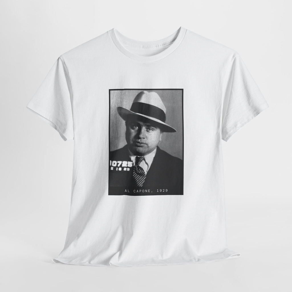 Al Capone 1929 Gangster Mugshot T-Shirt