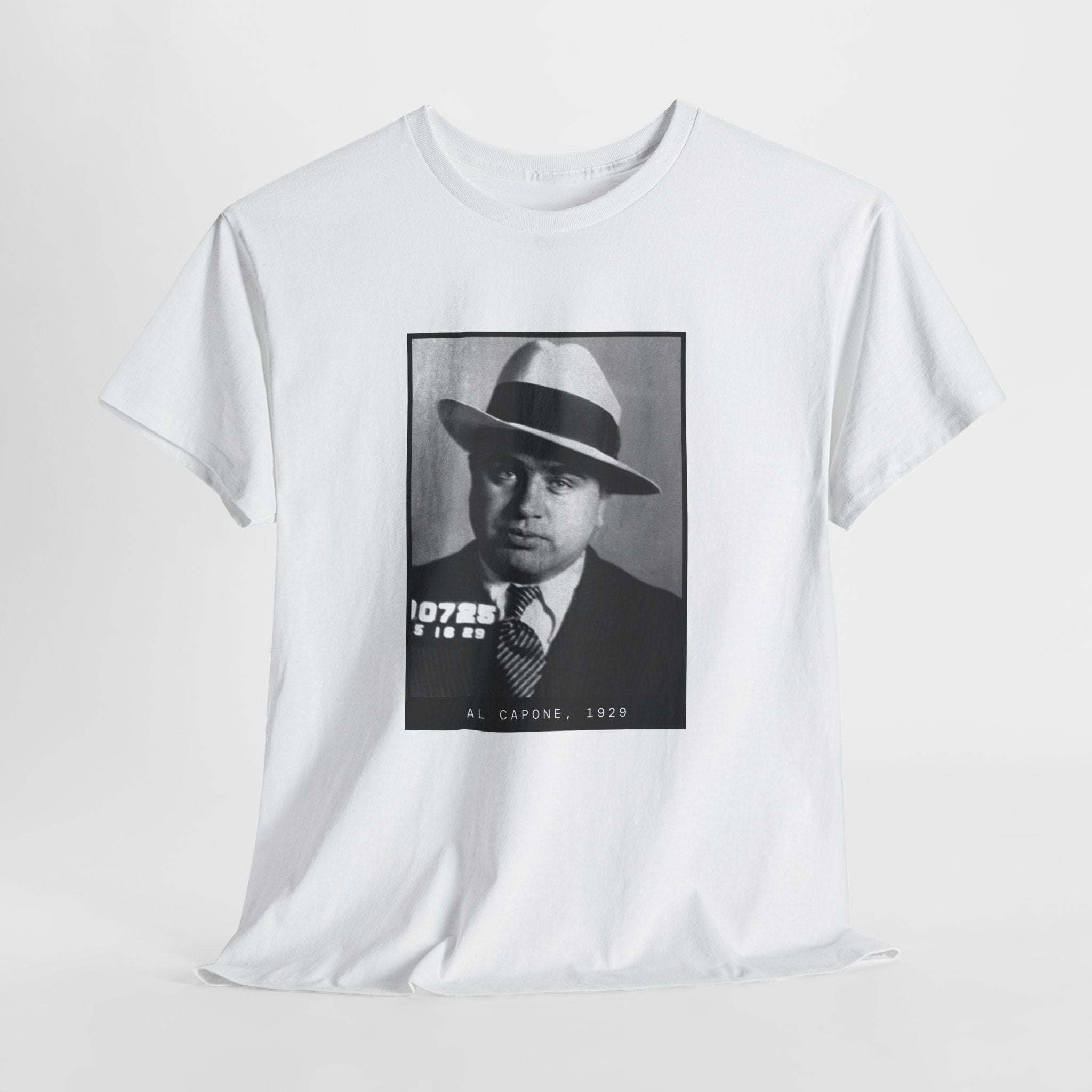 Al Capone 1929 Gangster Mugshot T-Shirt