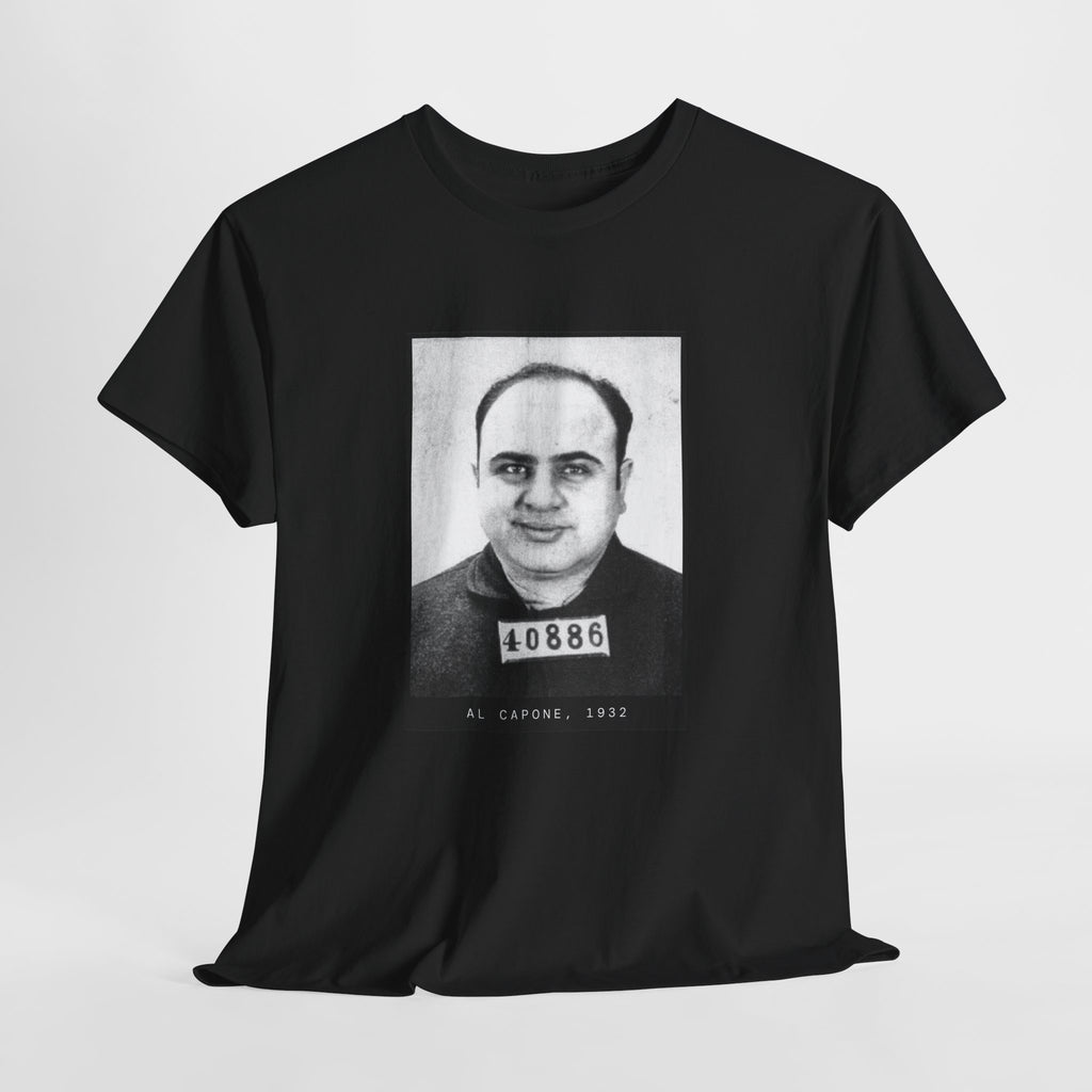 Al Capone 1932 Gangster Mugshot T-Shirt