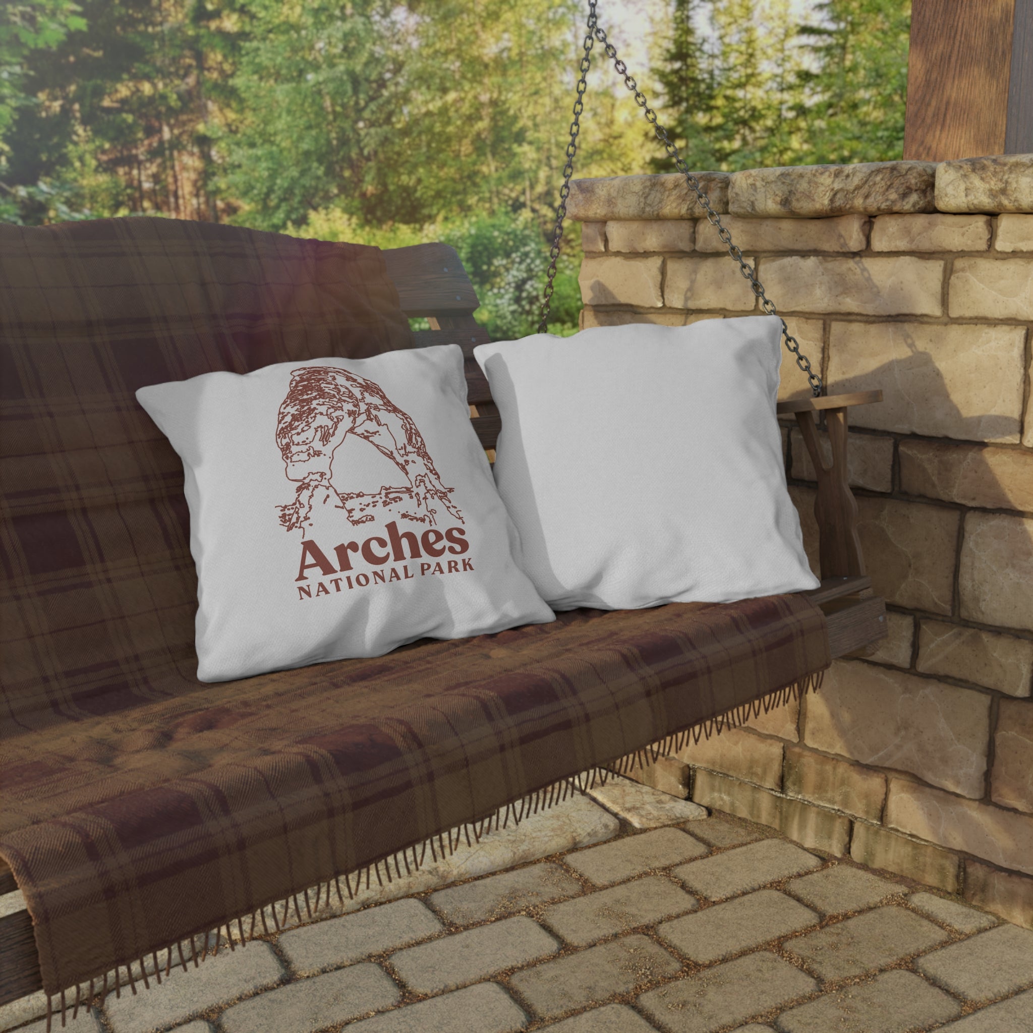 Arches National Park Pillow (Moab, Utah) Adventure Outdoorsy Travel Decor