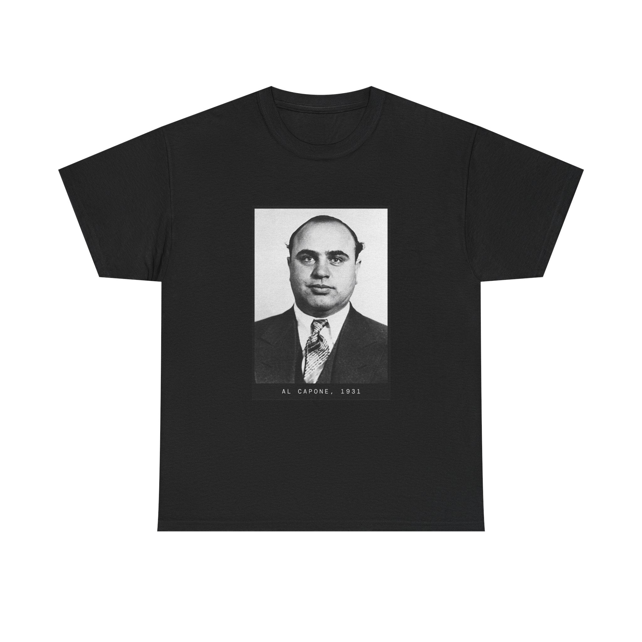 Al Capone 1931 Gangster Mugshot T-Shirt