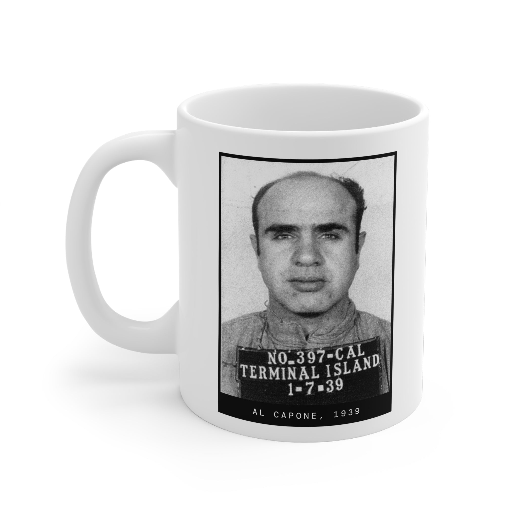 Al Capone 1939 Gangster Mugshot Mug