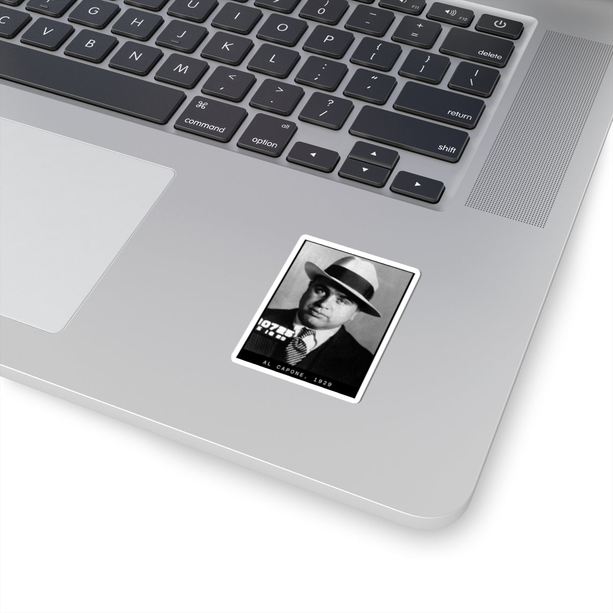 Al Capone 1929 Gangster Mugshot Sticker