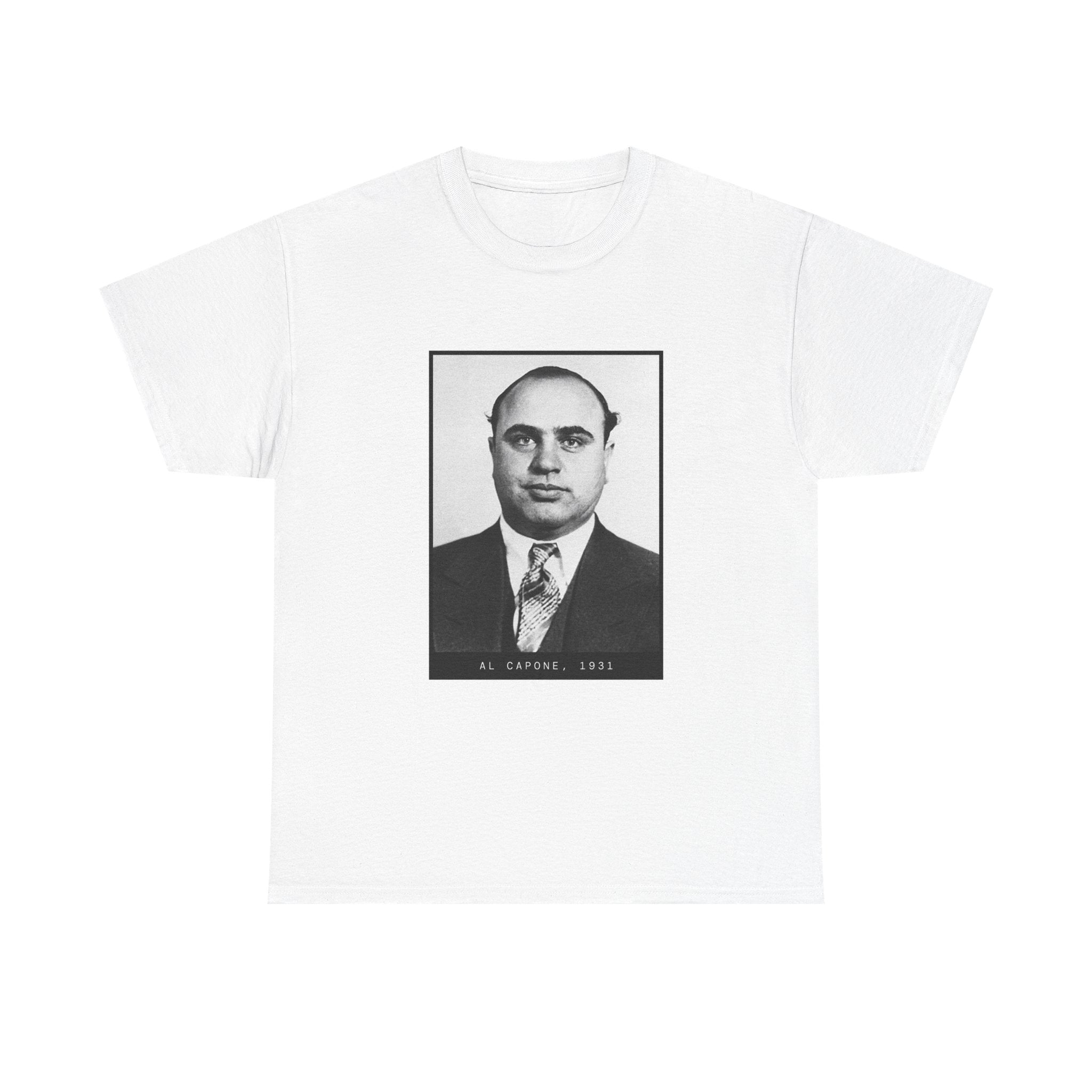 Al Capone 1931 Gangster Mugshot T-Shirt