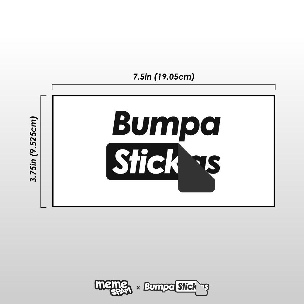 I'm Way Too High To Be In Michaels Right Now Bumper Sticker