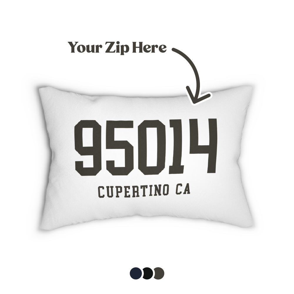 Custom Zip Code Pillow