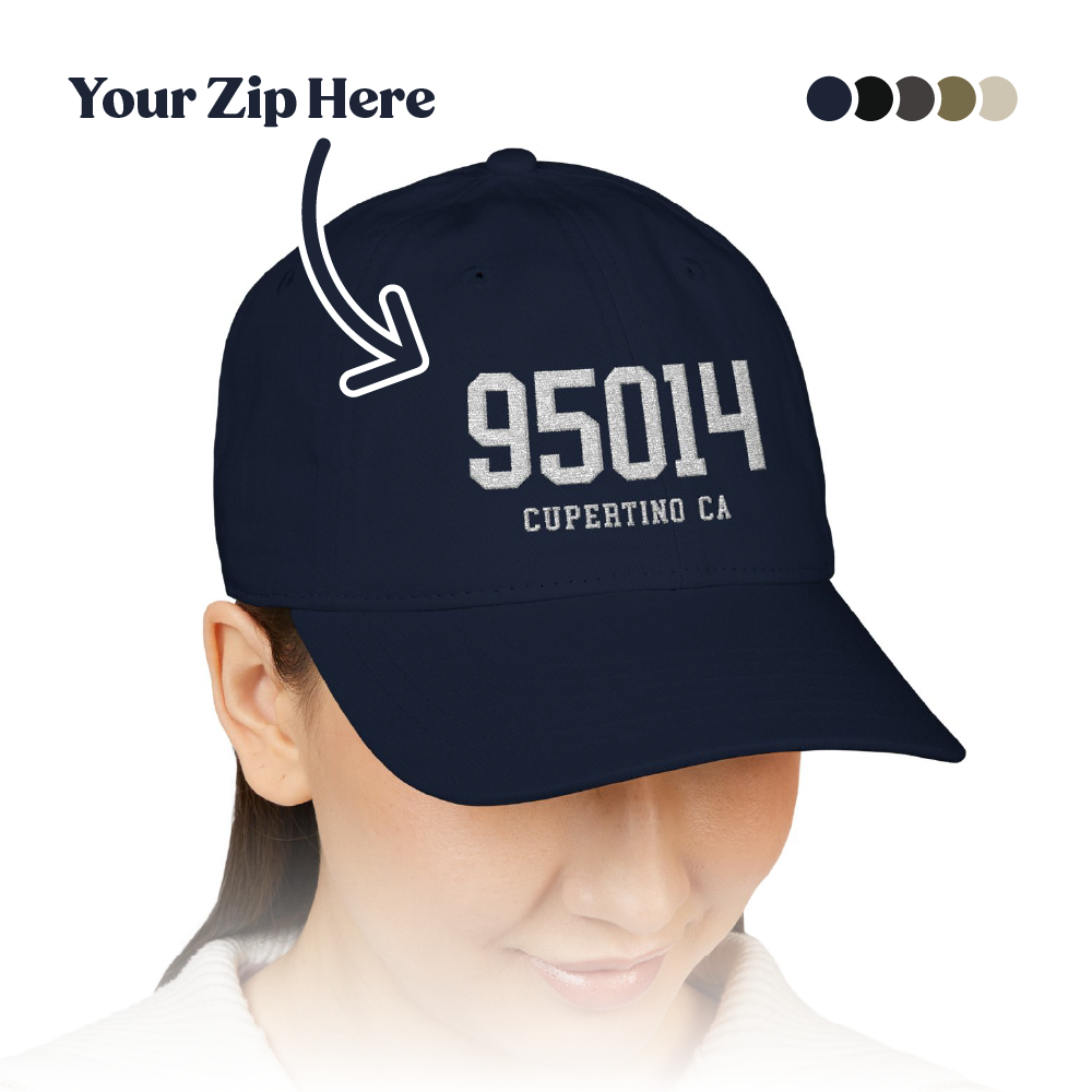 Custom Zip Code Hat