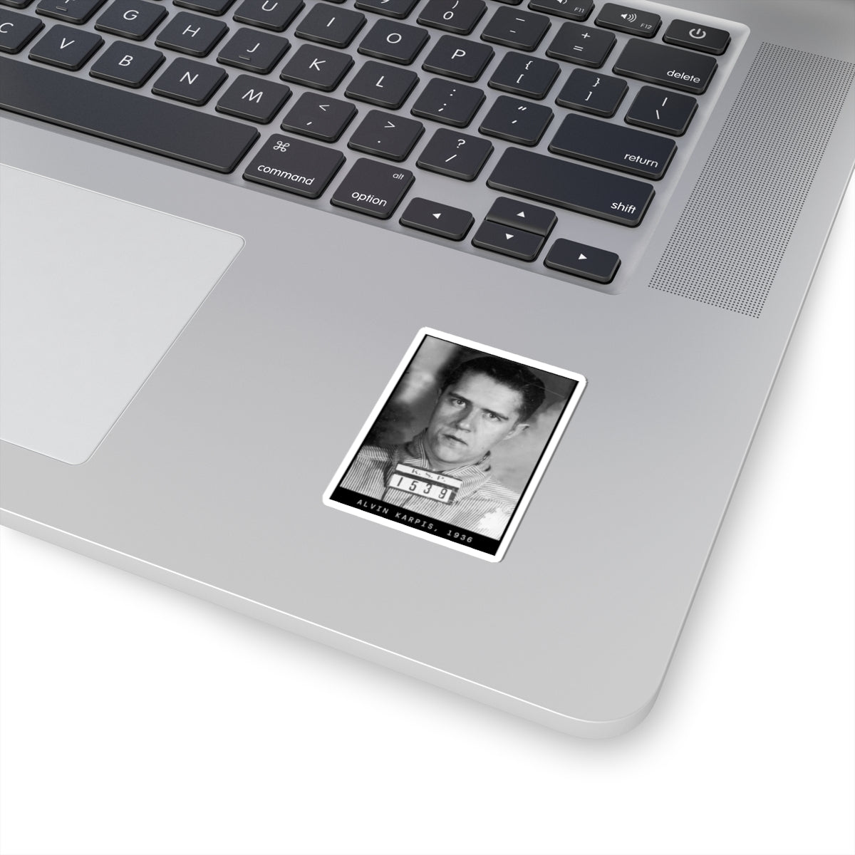 Alvin Karpis 1936 Gangster Mugshot Sticker