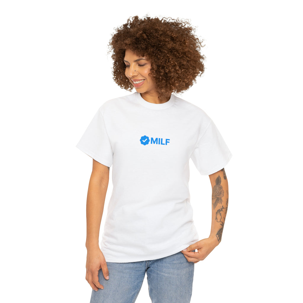 MILF verificada, MILF certificada, camiseta de broma divertida, camiseta de meme