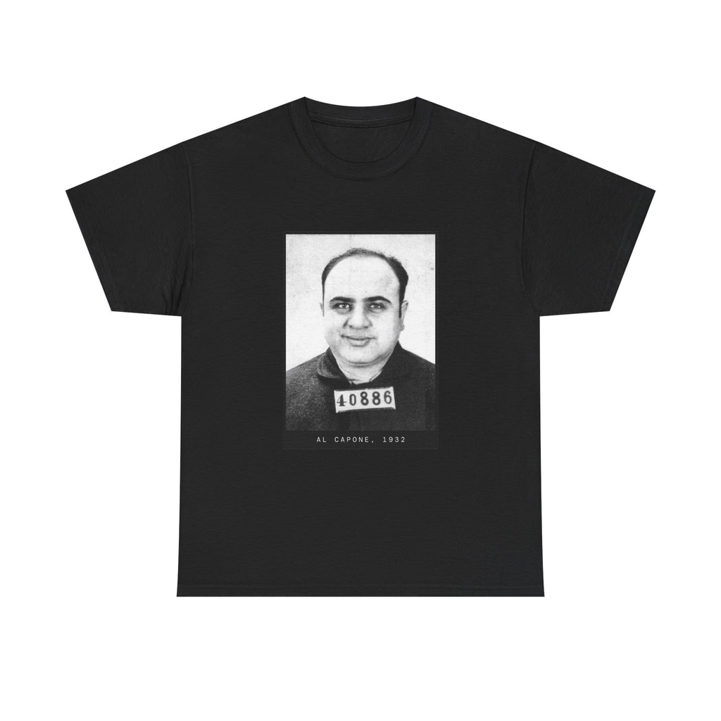 Al Capone 1932 Gangster Mugshot T-Shirt