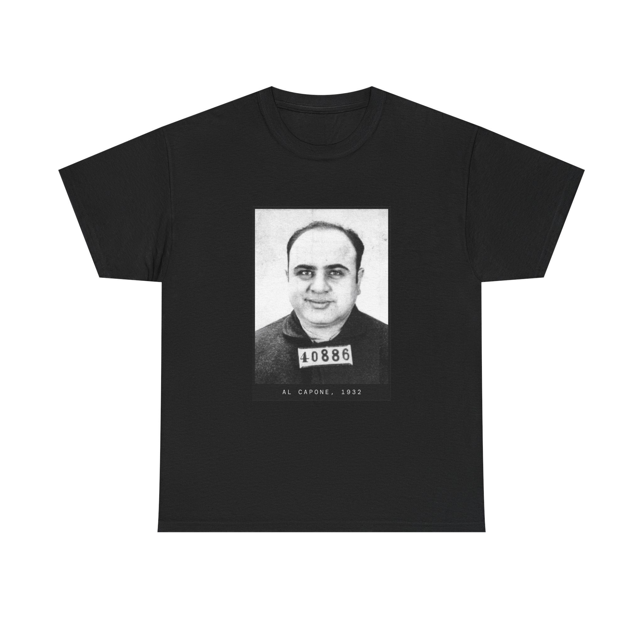 Al Capone 1932 Gangster Mugshot T-Shirt
