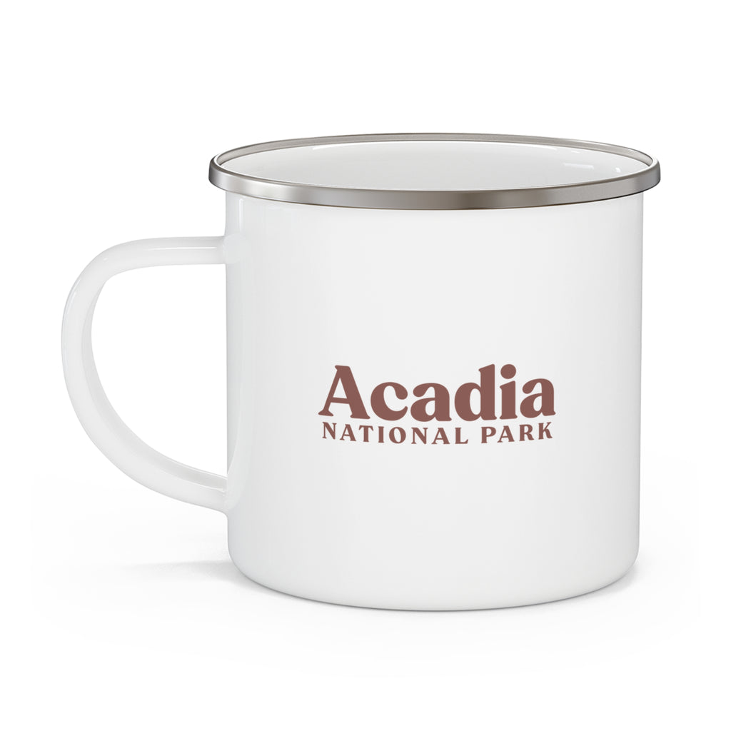 Acadia National Park Camping Mug (Bar Harbor, Maine) Adventure Outdoorsy Travel Cup