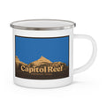 Capitol Reef National Park Camping Mug (Red Rock Country, Utah) Adventure Outdoorsy Travel Cup