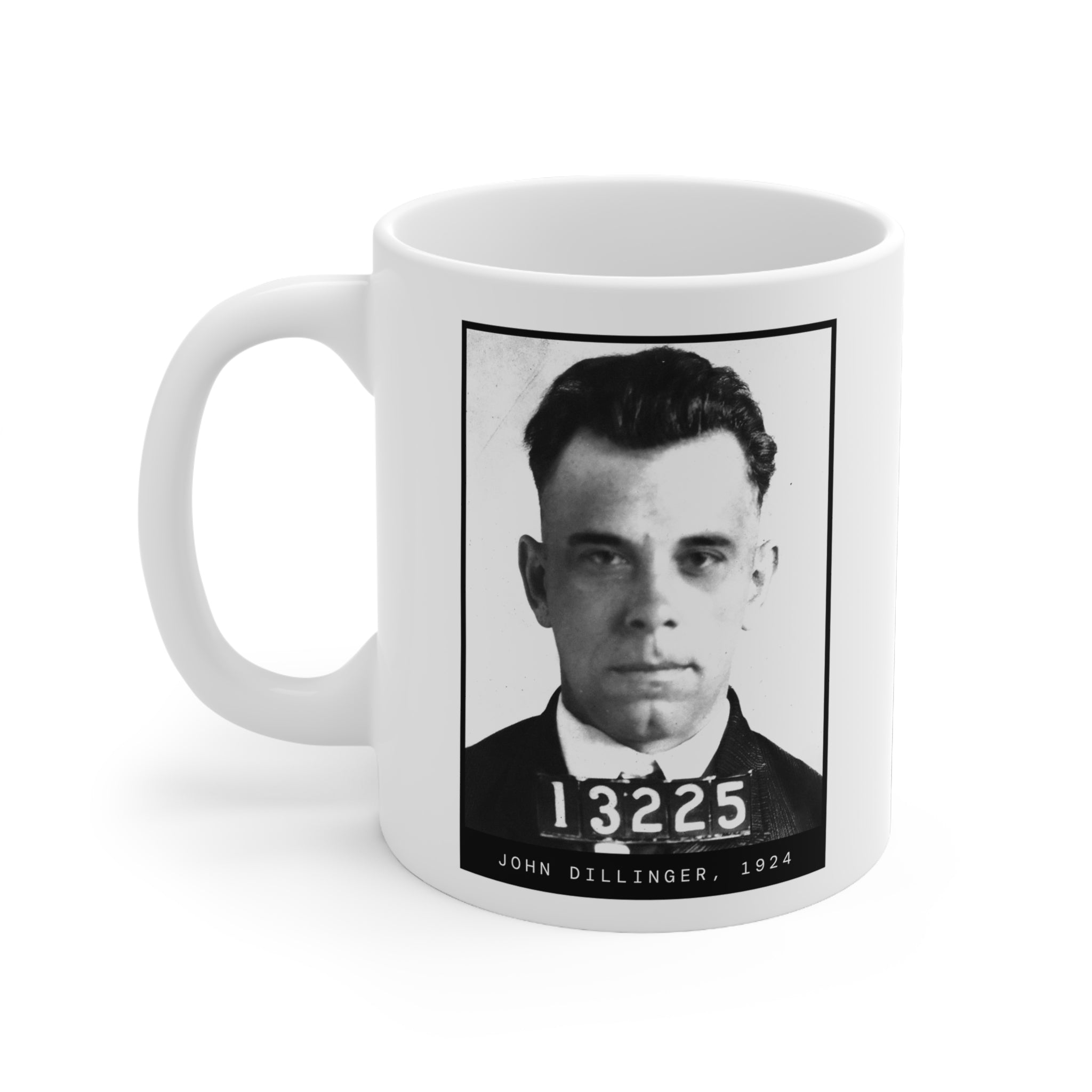 John Dillinger 1924 Gangster Mugshot Mug