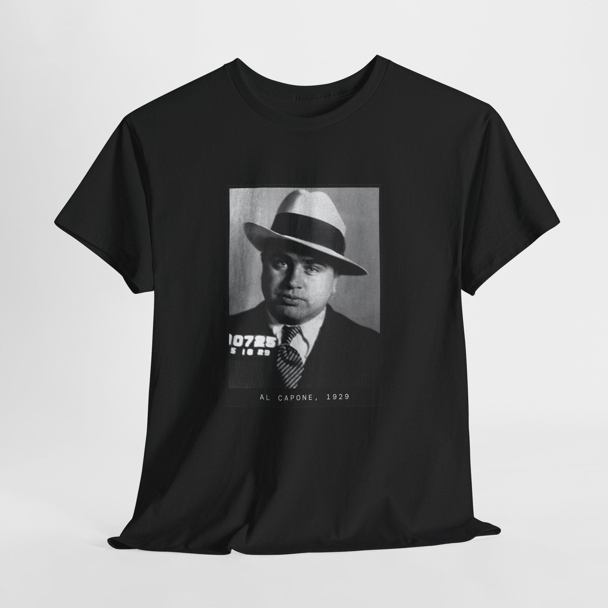 Al Capone 1929 Gangster Mugshot T-Shirt