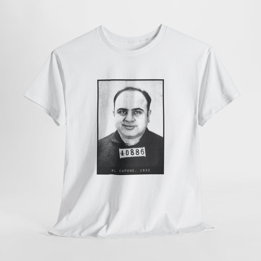 Al Capone 1932 Gangster Mugshot T-Shirt
