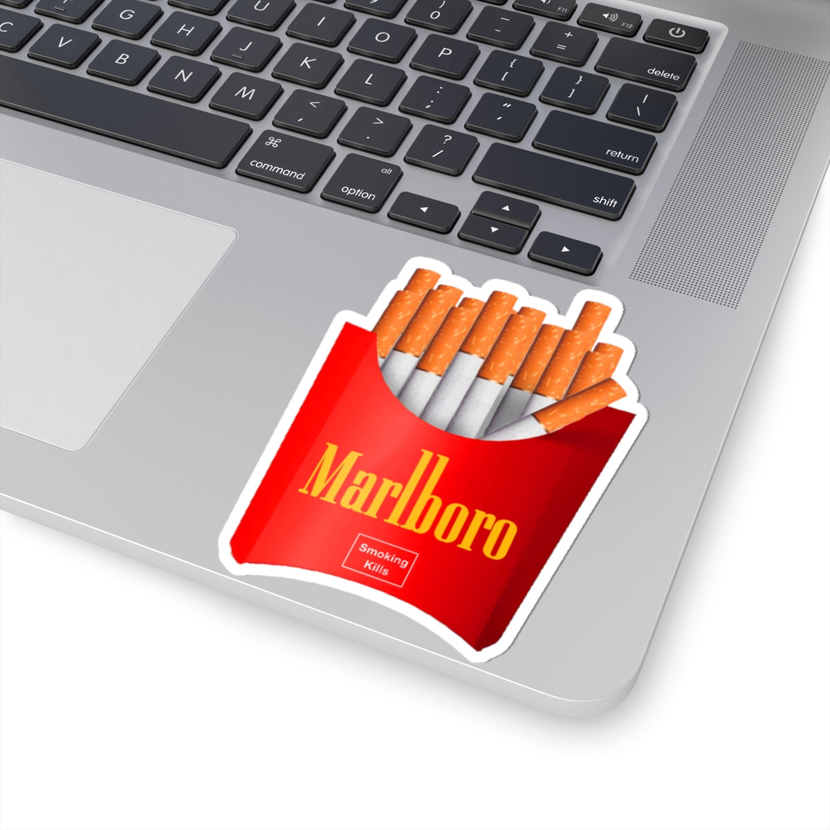 Marlboro Meal, Gourmet Cigarettes Sticker