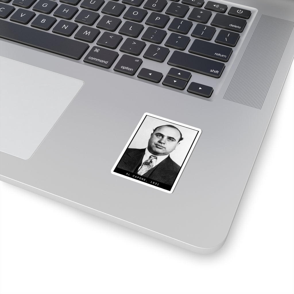 Al Capone 1931 Gangster Mugshot Sticker