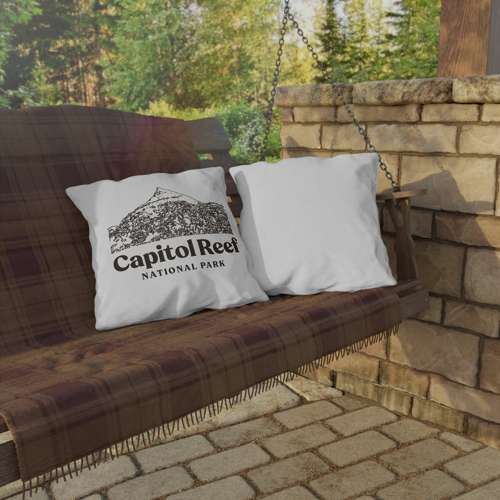 Capitol Reef National Park Pillow (Red Rock Country, Utah) Adventure Outdoorsy Travel Decor