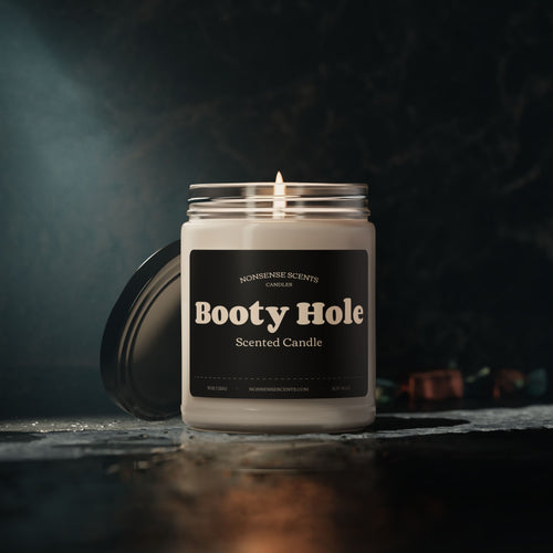 Vela perfumada Booty Hole: vela de regalo divertida y divertida de Nonsense Scents