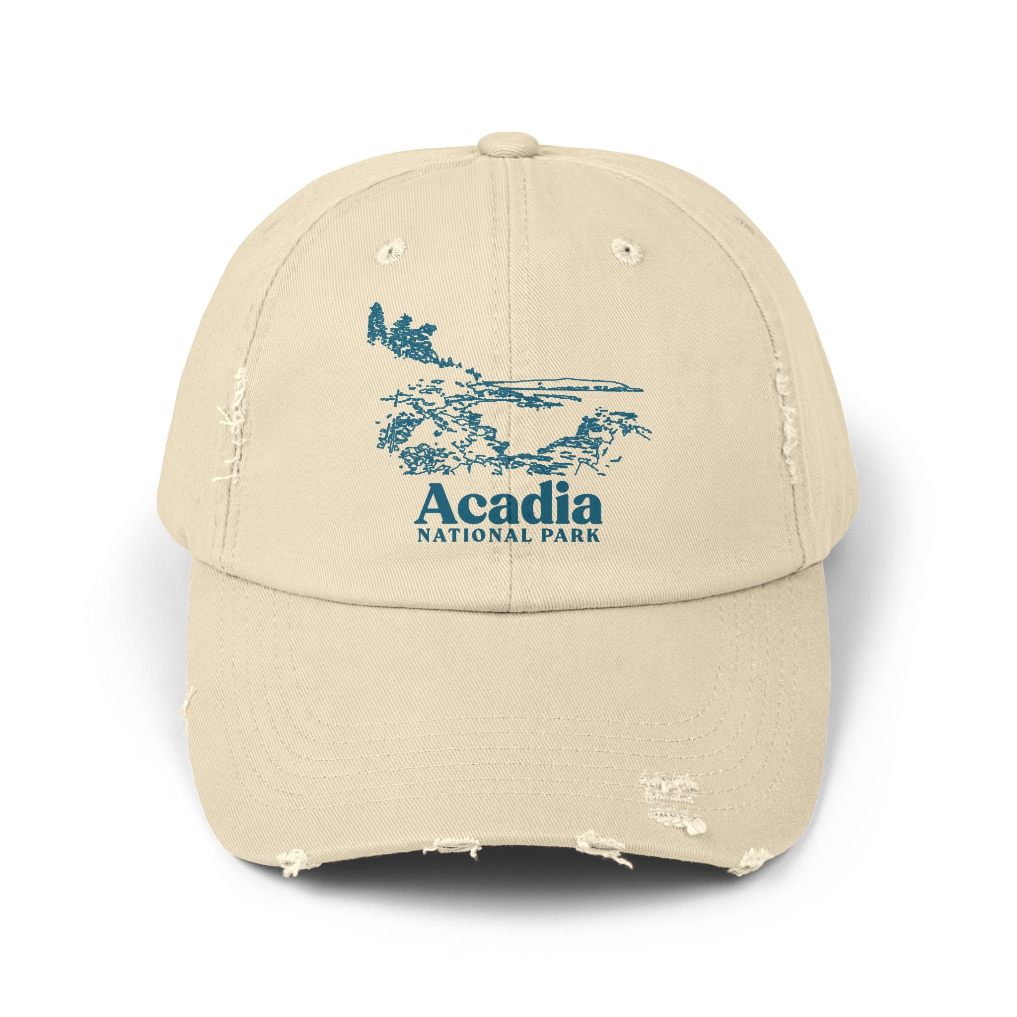 Acadia National Park Hat (Bar Harbor, Maine) Adventure Outdoorsy Travel Cap