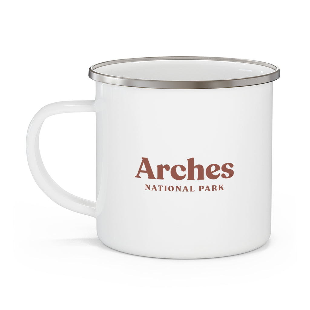 Arches National Park Camping Mug (Moab, Utah) Adventure Outdoorsy Travel Cup