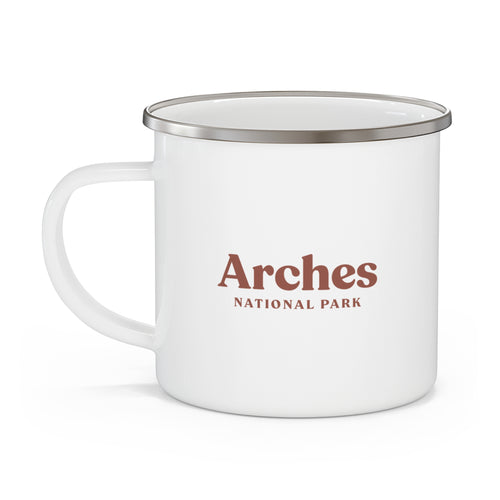 Arches National Park Camping Mug (Moab, Utah) Adventure Outdoorsy Travel Cup