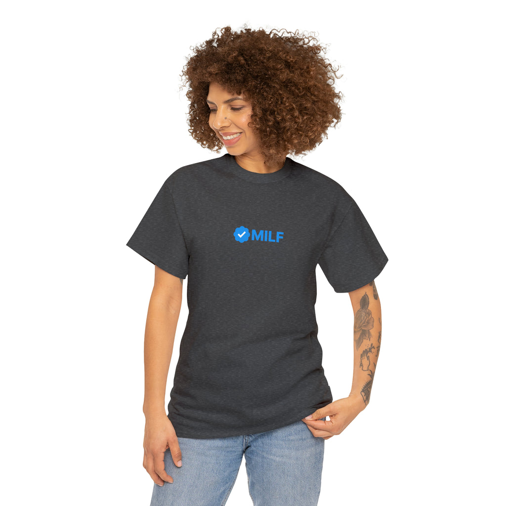 MILF verificada, MILF certificada, camiseta de broma divertida, camiseta de meme