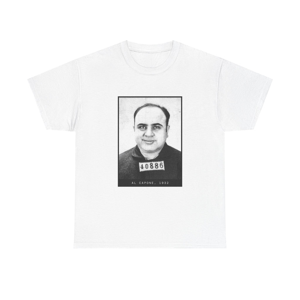 Al Capone 1932 Gangster Mugshot T-Shirt