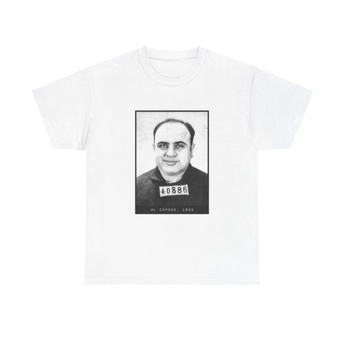 Al Capone 1932 Gangster Mugshot T-Shirt