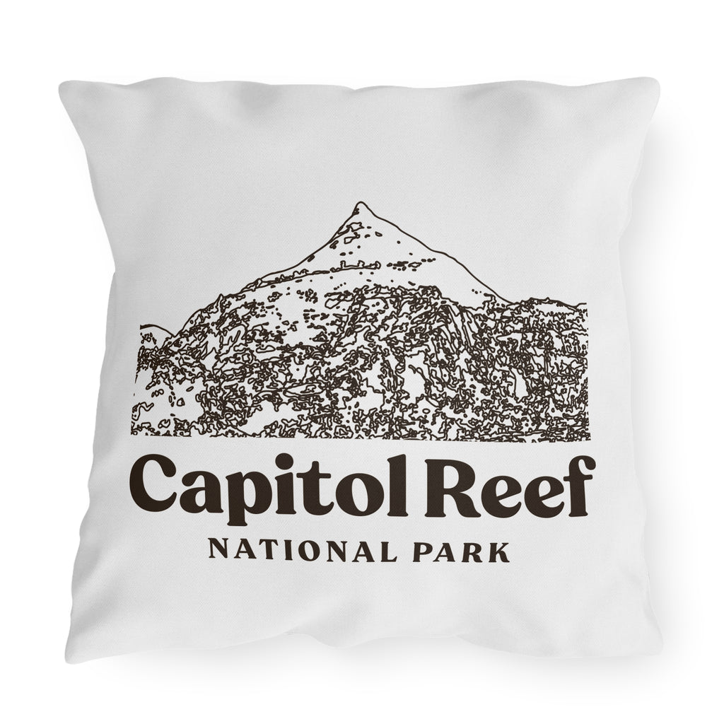 Capitol Reef National Park Pillow (Red Rock Country, Utah) Adventure Outdoorsy Travel Decor