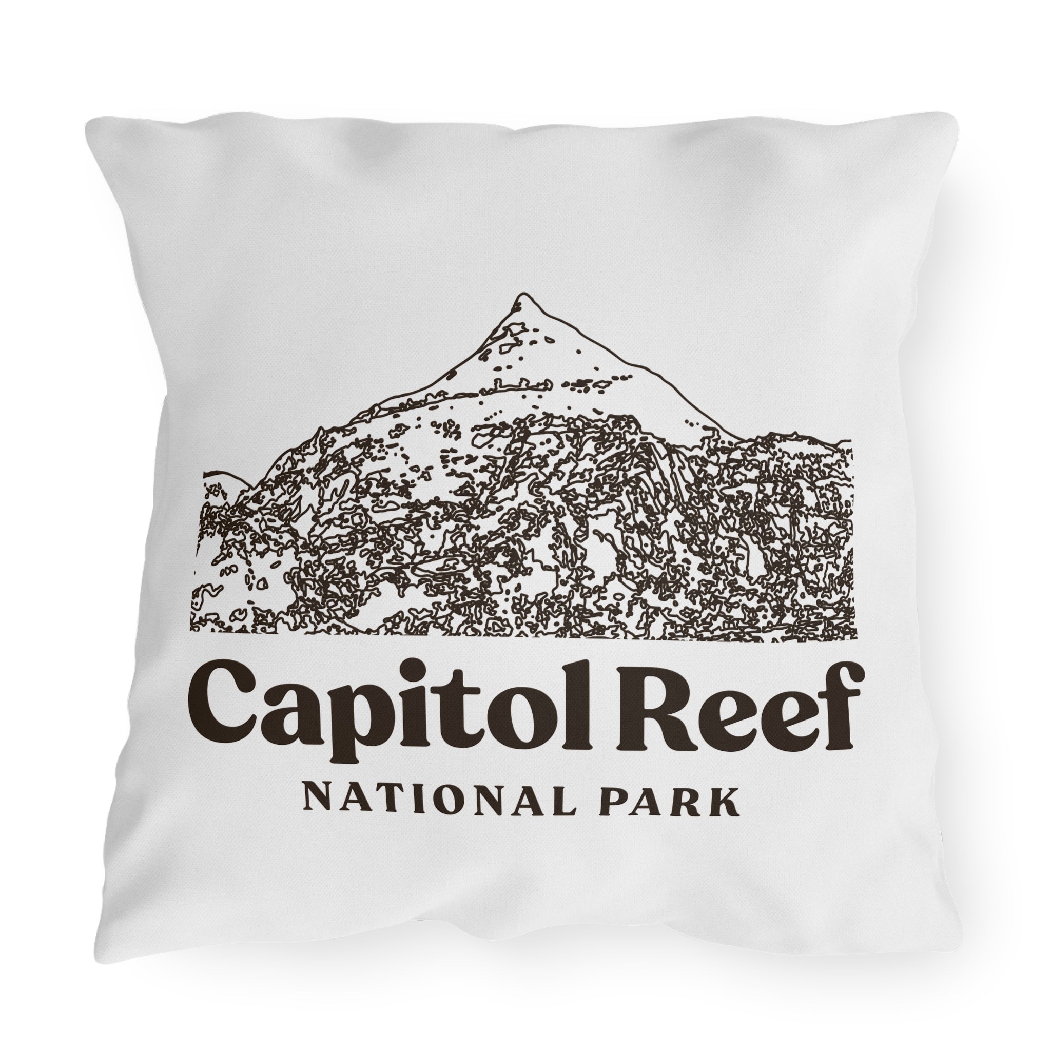 Capitol Reef National Park Pillow (Red Rock Country, Utah) Adventure Outdoorsy Travel Decor