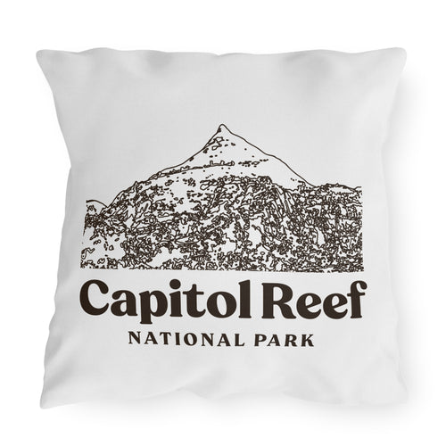 Capitol Reef National Park Pillow (Red Rock Country, Utah) Adventure Outdoorsy Travel Decor