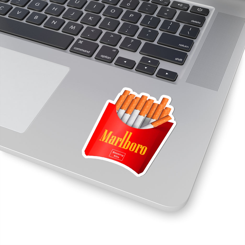 Marlboro Meal, Gourmet Cigarettes Sticker