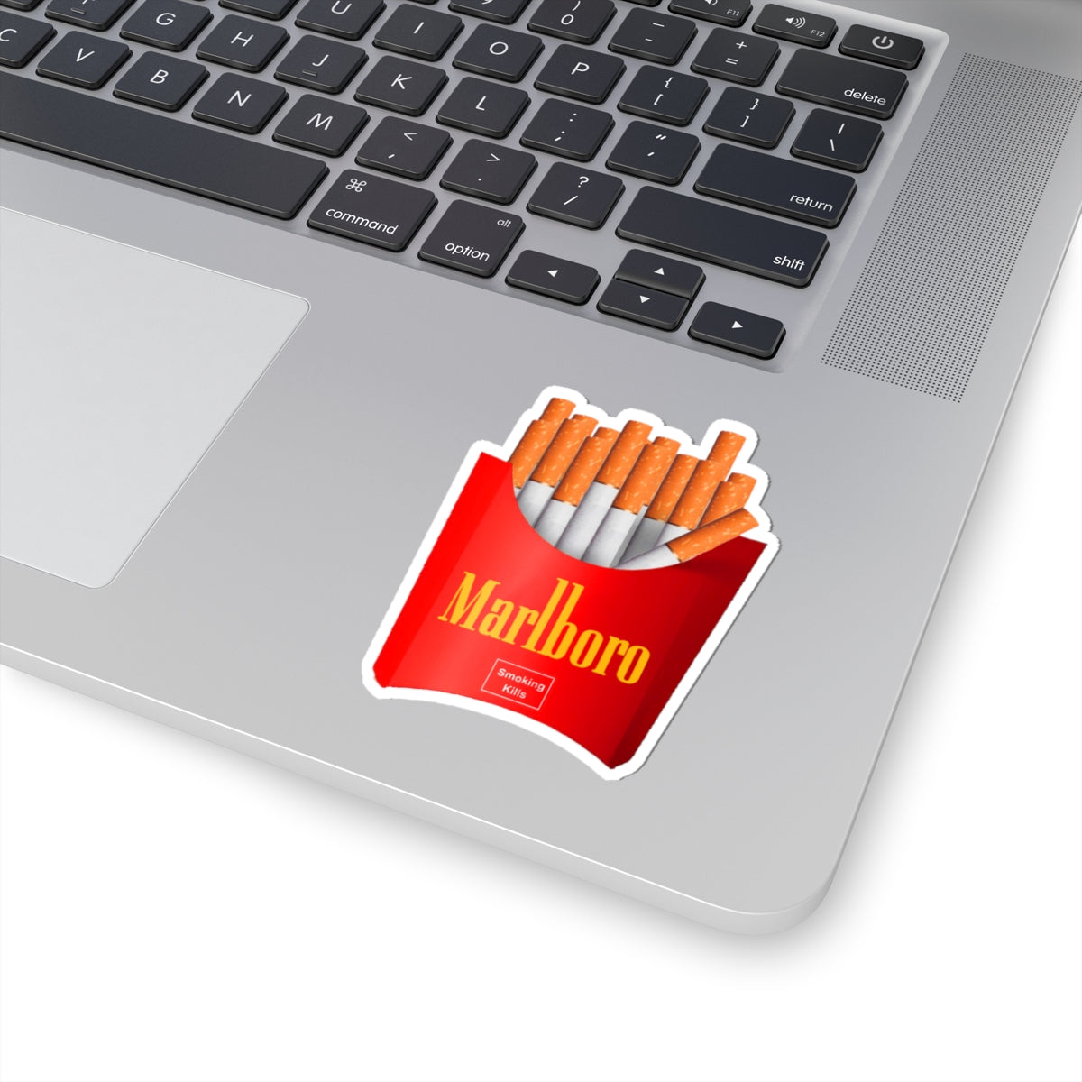 Marlboro Meal, Gourmet Cigarettes Sticker