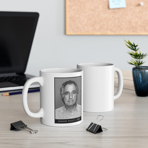 Bernard "Bernie" Madoff 2009 Fraudster Mugshot Mug