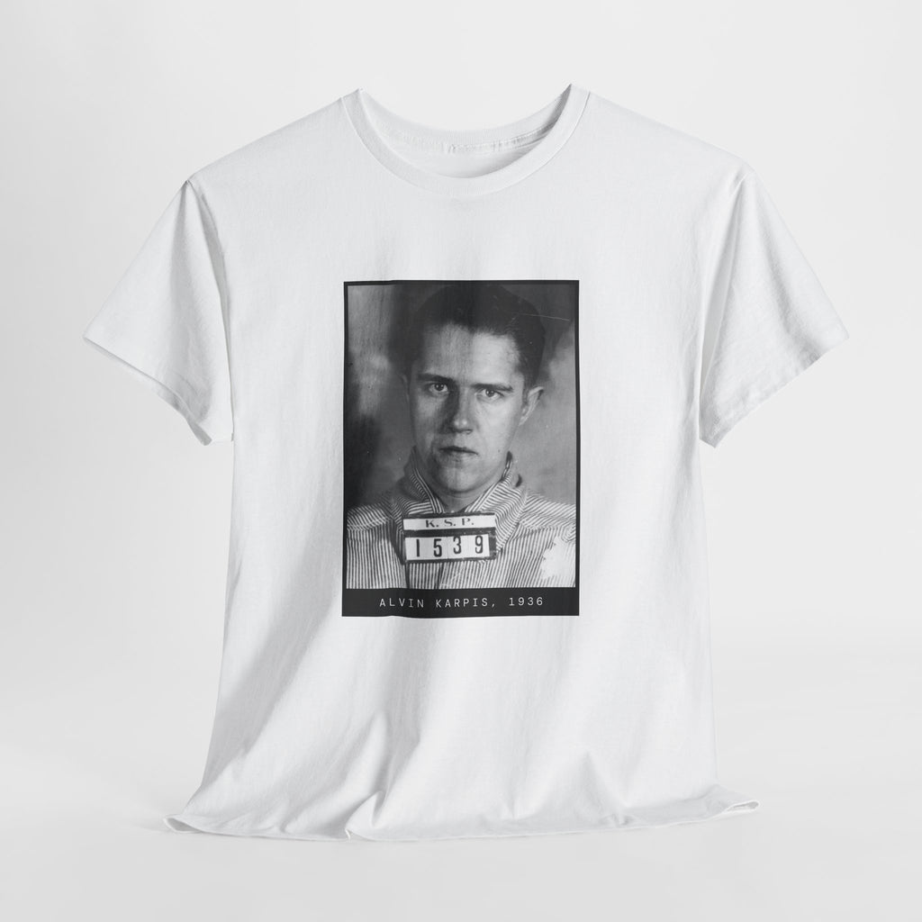 Alvin Karpis 1936 Gangster Mugshot T-Shirt