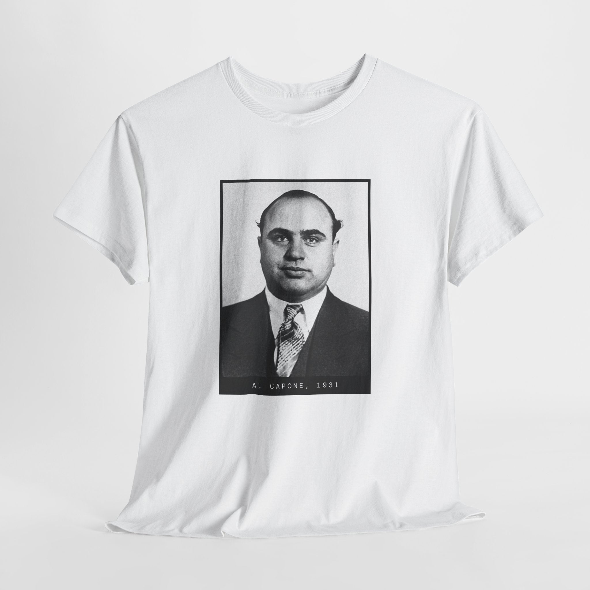 Al Capone 1931 Gangster Mugshot T-Shirt