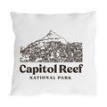 Capitol Reef National Park Pillow (Red Rock Country, Utah) Adventure Outdoorsy Travel Decor